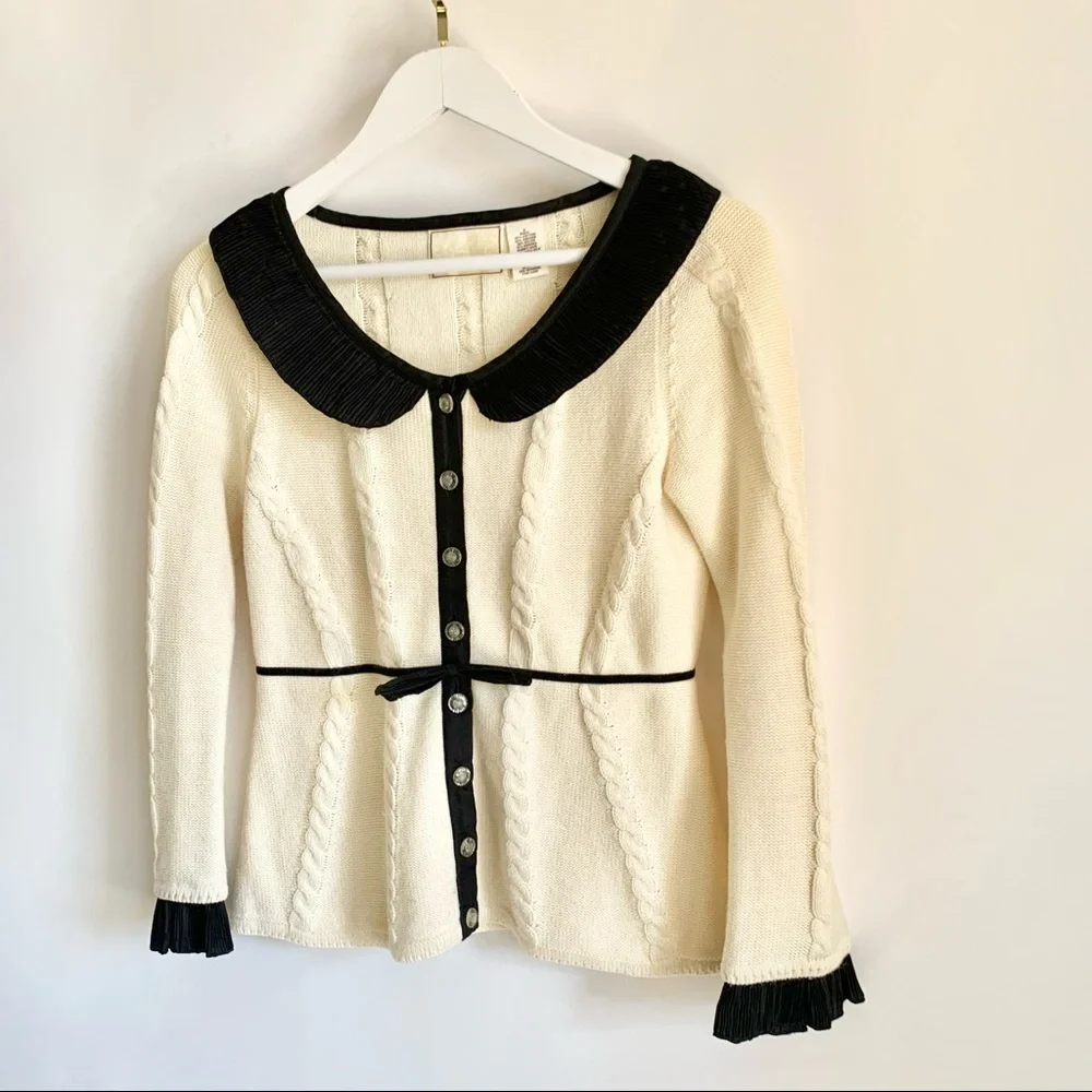 ANTHROPOLOGIE Guinevere Cardigan ADORABLE!!! - Picture 7 of 12